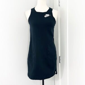 Nike XL Black Racerback Athletic Dress with Pockets